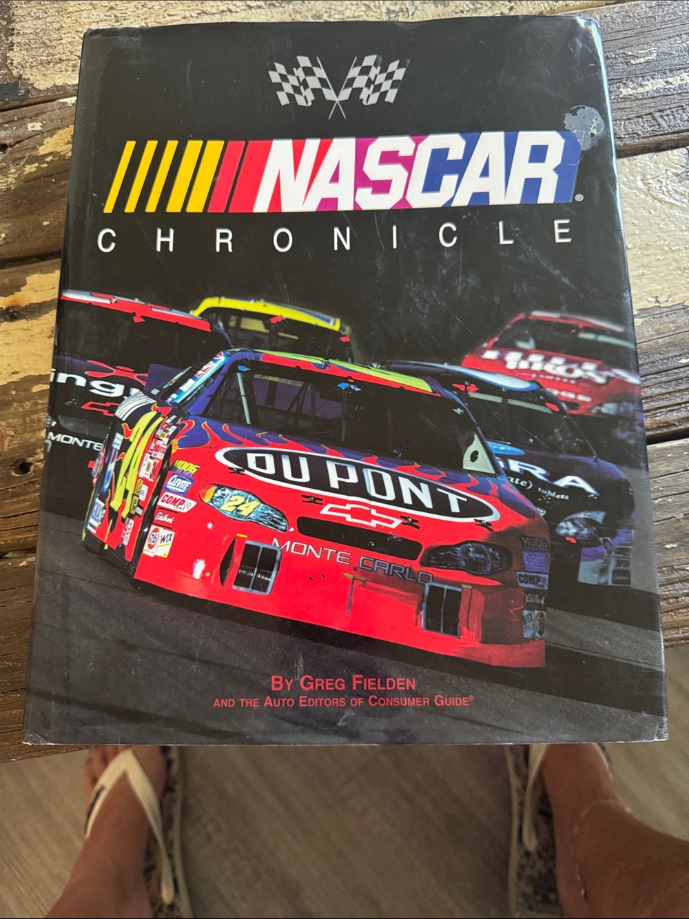 NASCAR Chronicle Book - by Greg Fielden